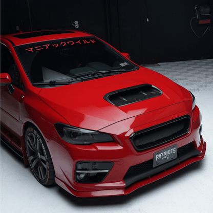 JDMuscle [15-21 WRX/STI] Prepreg Carbon Fiber Hood Scoop V1 - Graveyard Performance