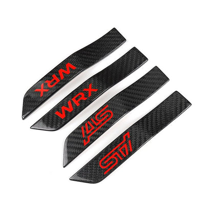 JDMuscle [15-21 WRX/STI] Tanso Carbon Fiber Fender Emblem V2 - Graveyard Performance