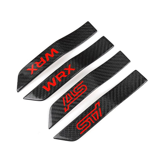 JDMuscle [15-21 WRX/STI] Tanso Carbon Fiber Fender Emblem V2 - Graveyard Performance