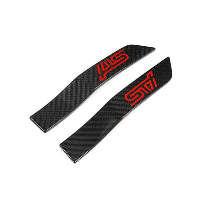 JDMuscle [15-21 WRX/STI] Tanso Carbon Fiber Fender Emblem V2 - Graveyard Performance