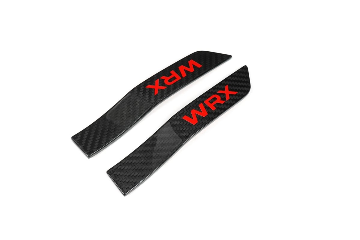 JDMuscle [15-21 WRX/STI] Tanso Carbon Fiber Fender Emblem V2 - Graveyard Performance