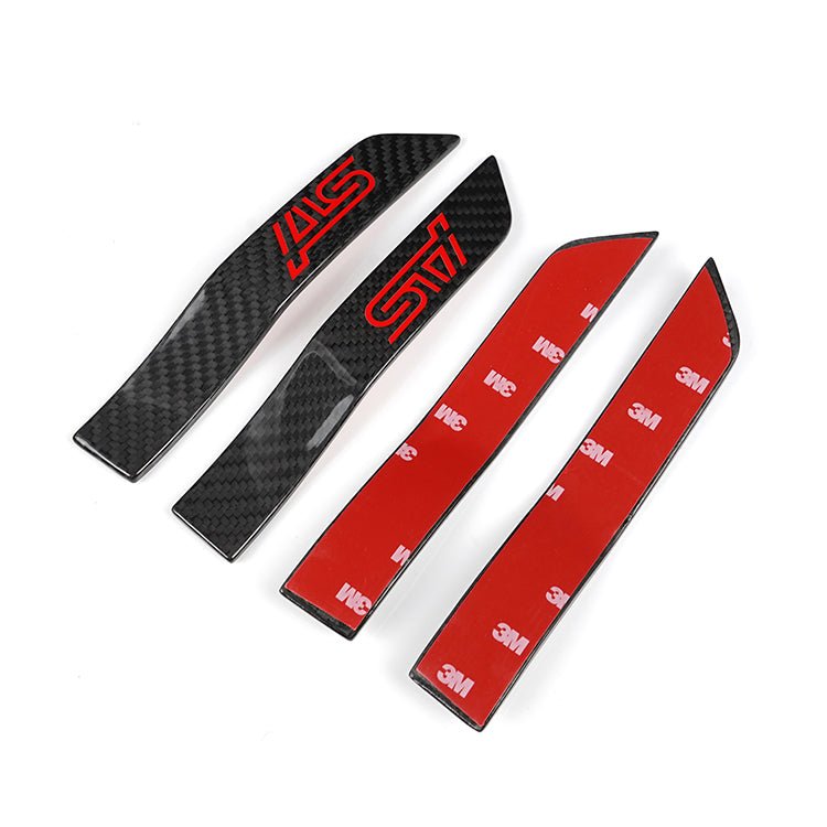 JDMuscle [15-21 WRX/STI] Tanso Carbon Fiber Fender Emblem V2 - Graveyard Performance