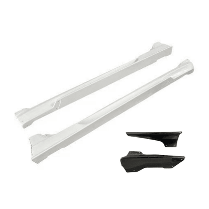 JDMuscle [15-21 WRX/STI] Tanso Carbon Fiber VS Style Side Skirt