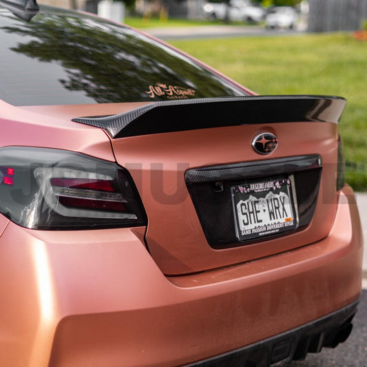 JDMuscle [15-21 WRX/STI] V4 Duck Bill-Paint Matched/Gloss Black