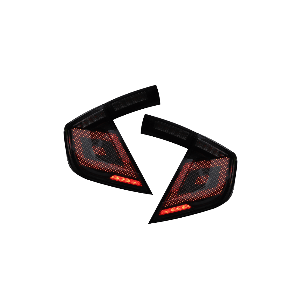 JDMuscle [17-21 FK8 Type R, FK7 Civic Hatch] Matrix Series LED Tail Lights - Graveyard Performance