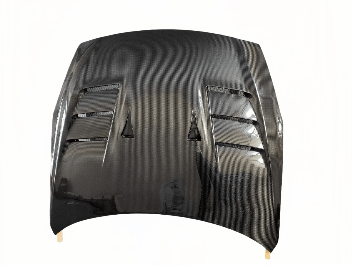 JDMuscle [17-24 GT-R] Carbon Fiber Hood - TS Style - Graveyard Performance