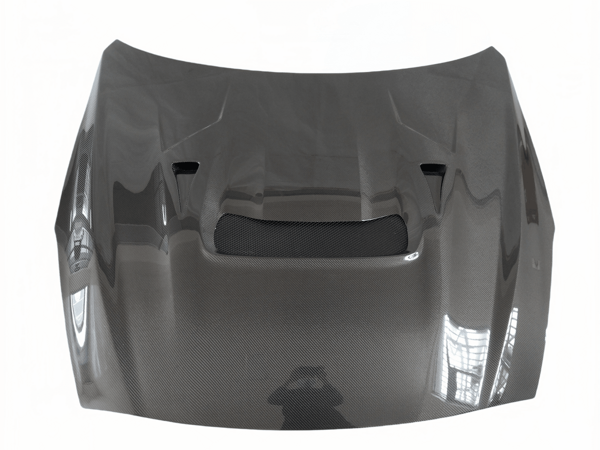 JDMuscle [17-24 GT-R] Carbon Fiber Hood - VS Style - Graveyard Performance