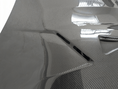 JDMuscle [17-24 GT-R] Carbon Fiber Hood - VS Style - Graveyard Performance