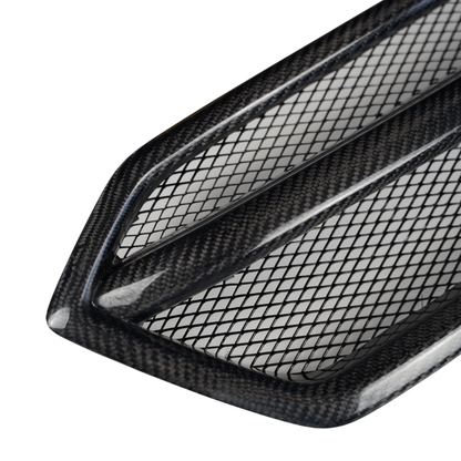 JDMuscle [18-21 WRX/STI] Carbon Fiber Grille V3 - Graveyard Performance