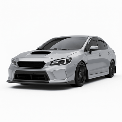 JDMuscle [18-21-WRX/STI] Fog Light Covers - Paint Matched / Gloss Black