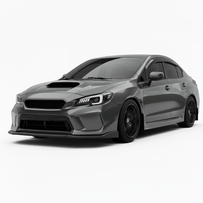 JDMuscle [18-21-WRX/STI] Fog Light Covers - Paint Matched / Gloss Black