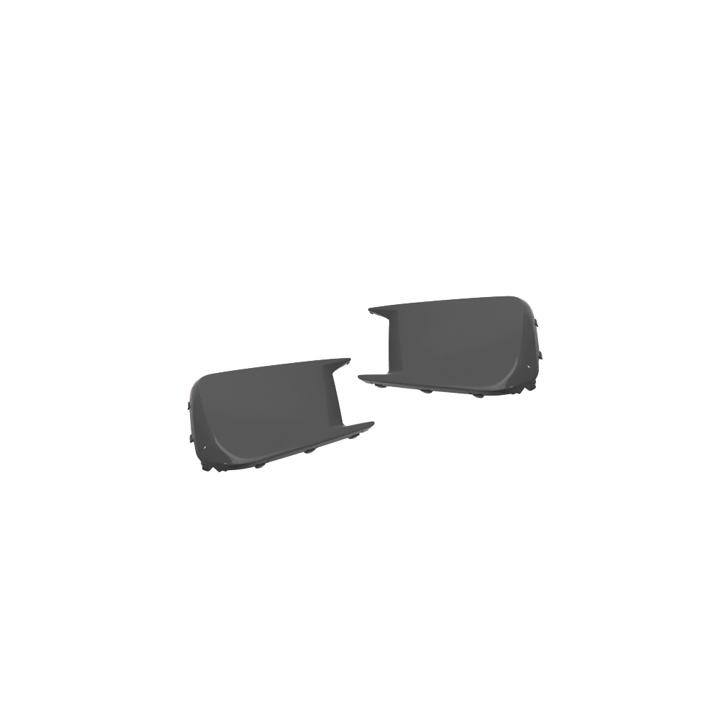JDMuscle [18-21-WRX/STI] Fog Light Covers - Paint Matched / Gloss Black