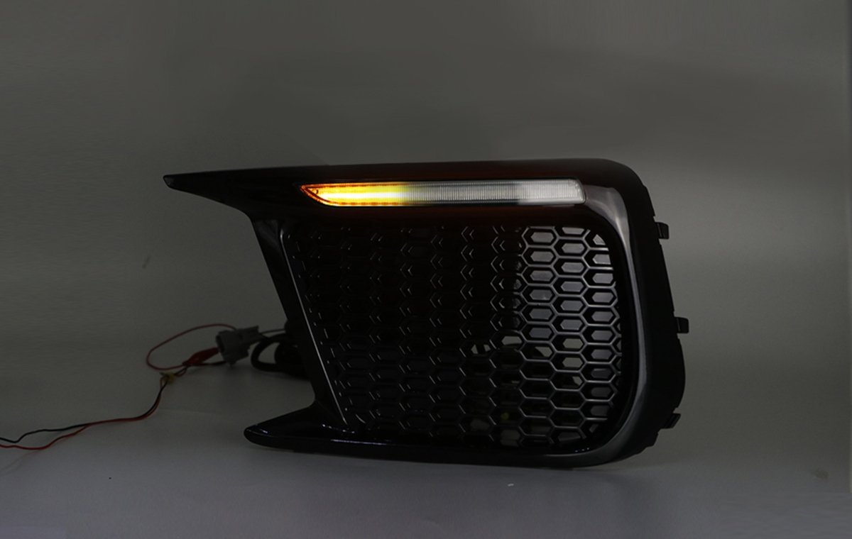 JDMuscle [18-21 WRX/STI] JDM Style Sequential Turn+Drl Bezel w/o Fog Light - Graveyard Performance