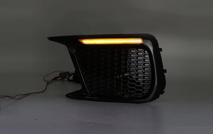 JDMuscle [18-21 WRX/STI] JDM Style Sequential Turn+Drl Bezel w/o Fog Light - Graveyard Performance