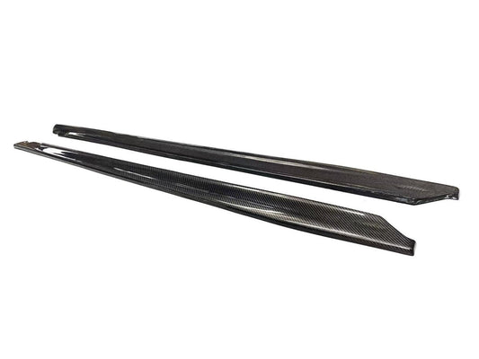 JDMuscle [20-24 Supra] Carbon Fiber Side Skirts -R1 Style - Graveyard Performance