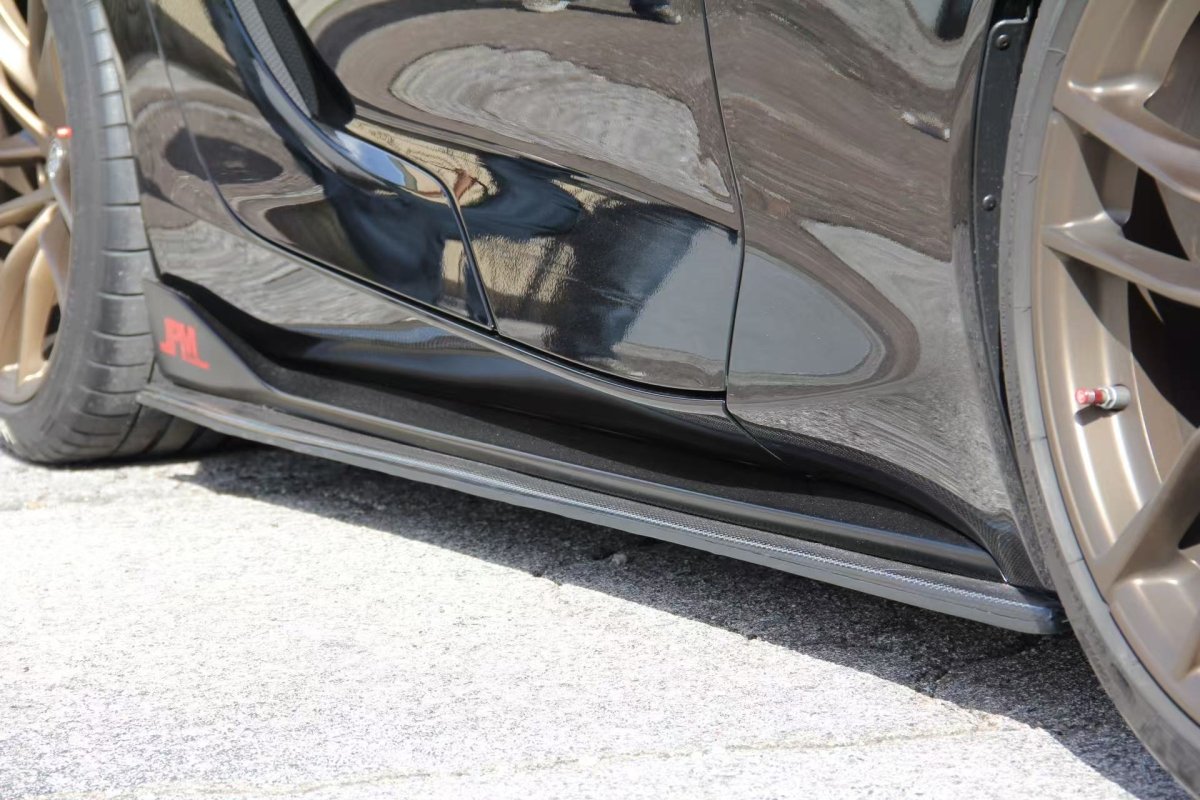 JDMuscle [20-24 Supra] Carbon Fiber Side Skirts -R1 Style - Graveyard Performance