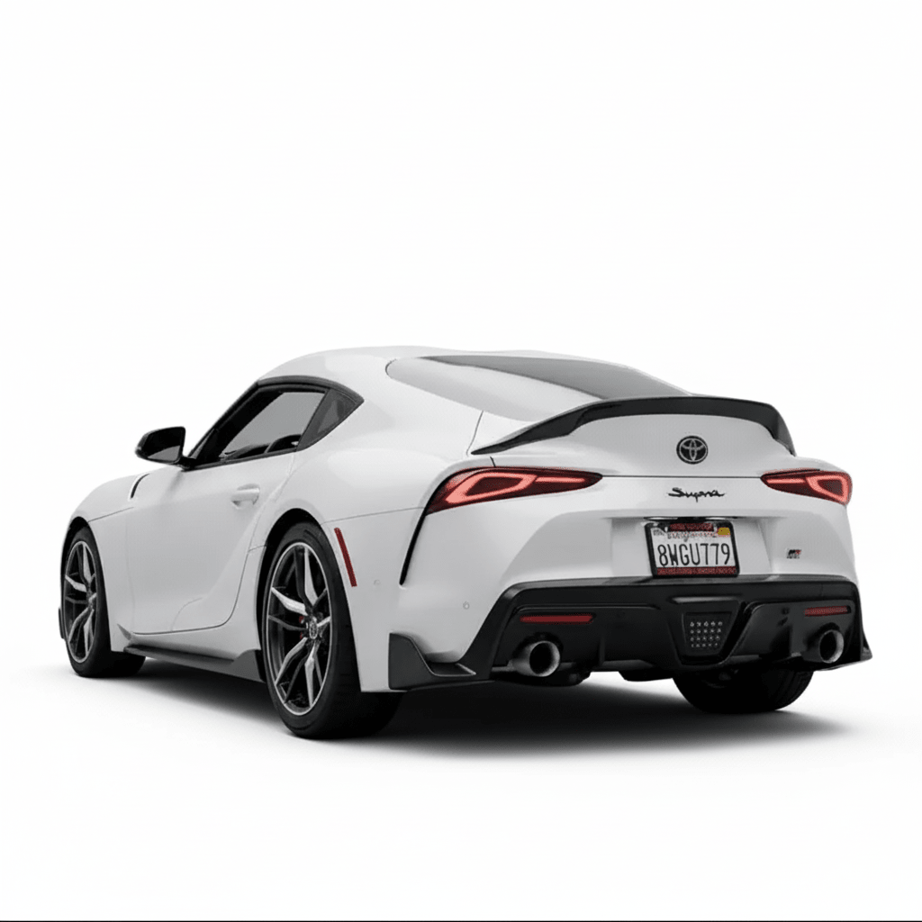 JDMuscle [20+ Supra] V1 Carbon Fiber Duck Bill - Graveyard Performance