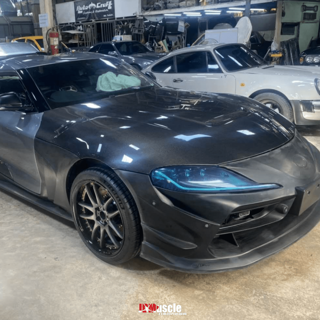 JDMuscle [20+ Supra] V1 Carbon Fiber Hood