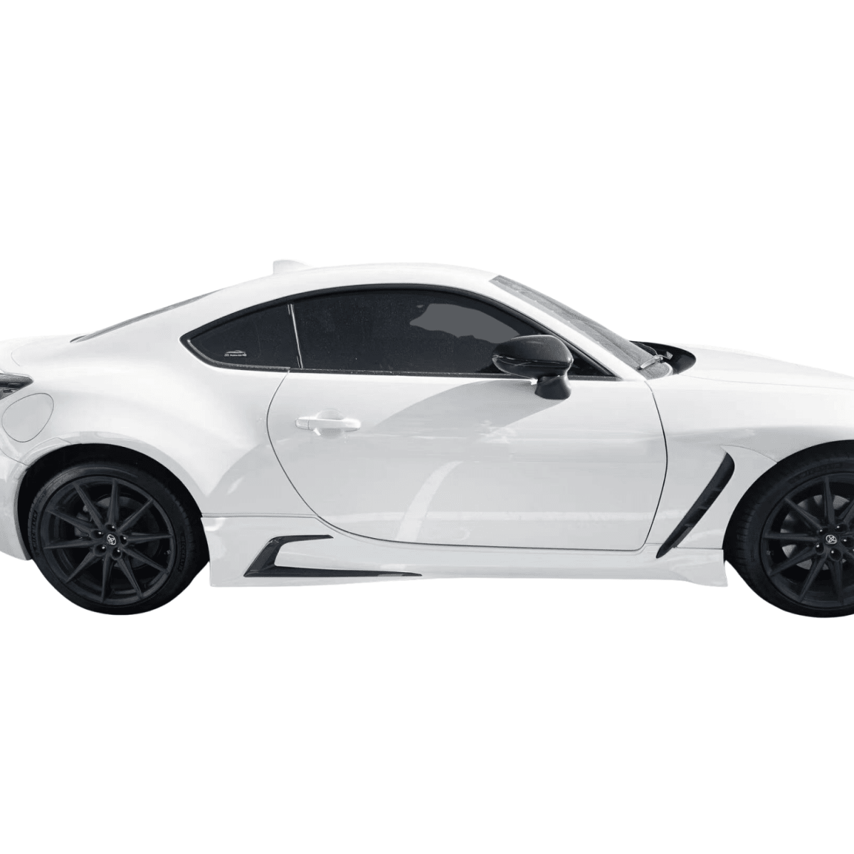 JDMuscle [22-23 BRZ/GR86] TRD Style Carbon Fiber Side Skirts - Graveyard Performance