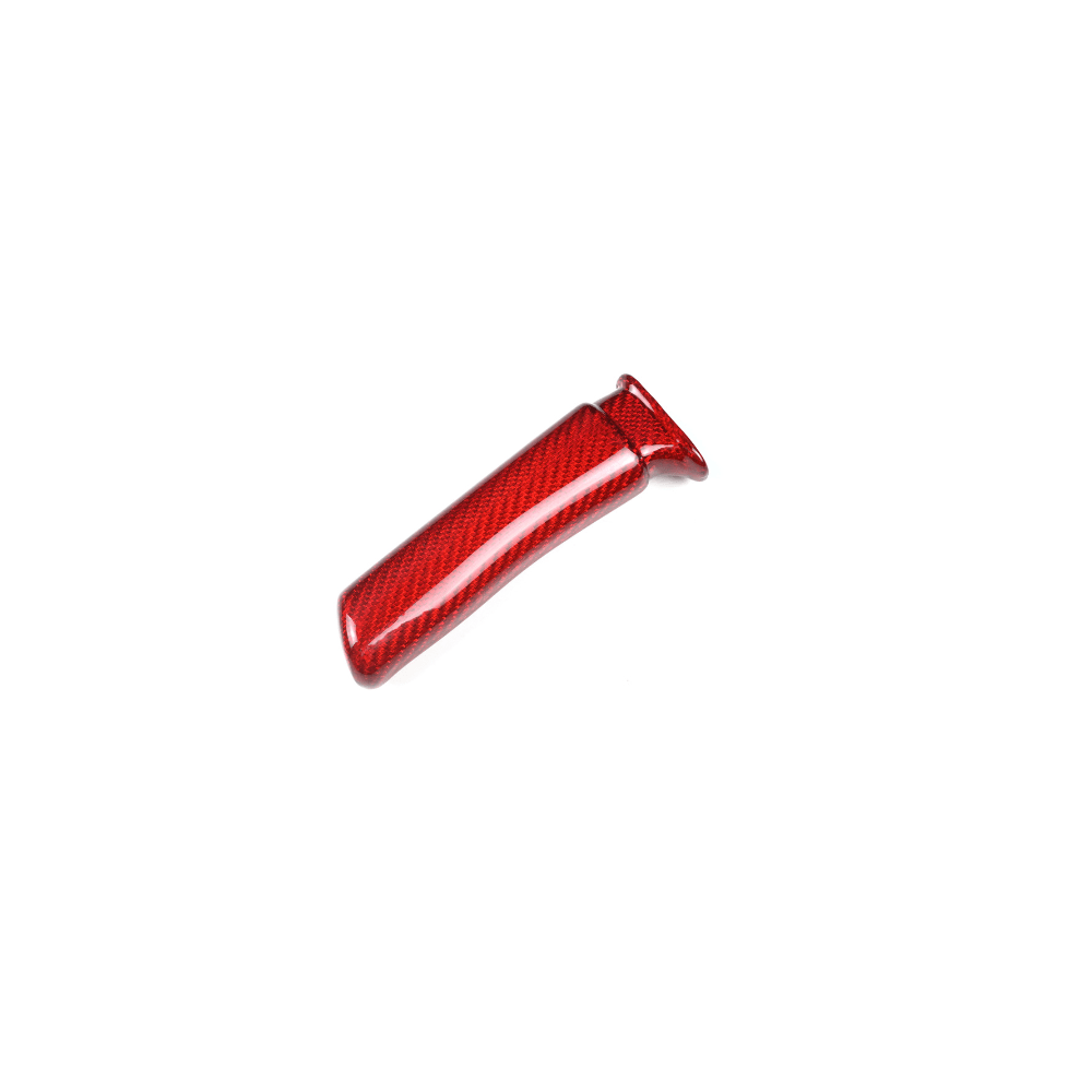 JDMuscle [22-25 WRX, 15-21 WRX/STI, 22-25 BRZ/GR86] Carbon Fiber E-Brake Handle - Black / Red / Forged - Graveyard Performance