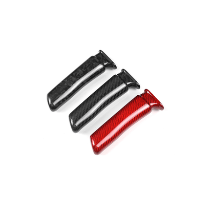 JDMuscle [22-25 WRX, 15-21 WRX/STI, 22-25 BRZ/GR86] Carbon Fiber E-Brake Handle - Black / Red / Forged - Graveyard Performance