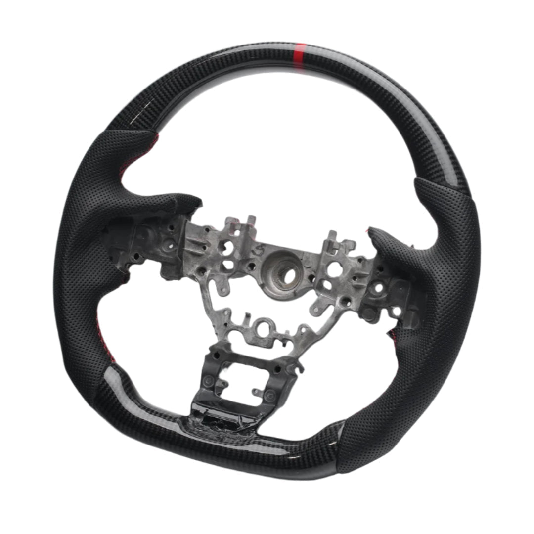 JDMuscle [22-25 WRX MT&CVT] Carbon-Lite Series Steering Wheel - Graveyard Performance