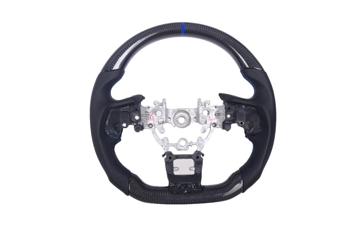 JDMuscle [22-26 WRX] Carbon-Pro Series Steering Wheel compatible w/ MT & CVT - Graveyard Performance