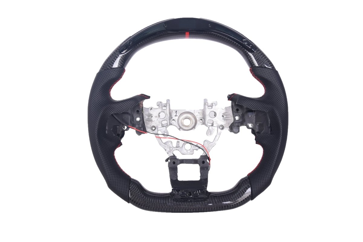 JDMuscle [22-25 WRX MT&CVT] Carbon-Lite Series Steering Wheel - Graveyard Performance