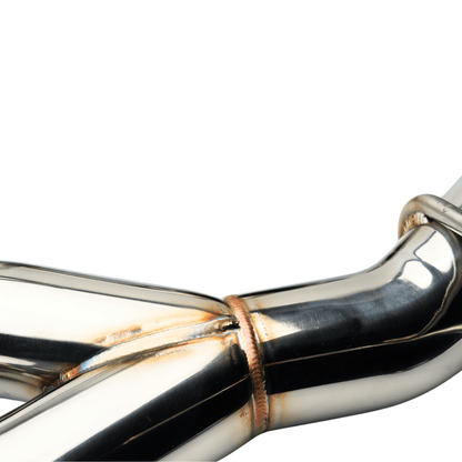 JDMuscle 22-25 WRX VB 4" Quad Exit Axle Back Muffler Delete Exhaust - Graveyard Performance
