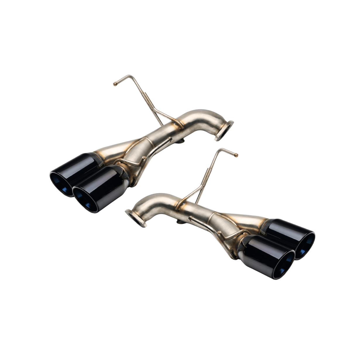 JDMuscle 22-25 WRX VB 4" Quad Exit Axle Back Muffler Delete Exhaust - Graveyard Performance