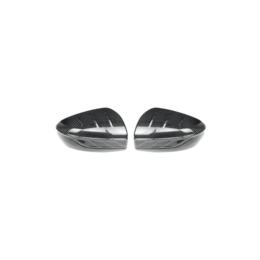 JDMuscle [22-25 WRX w/o Turn Signal] V2 Carbon Fiber Side Mirror Covers - Graveyard Performance