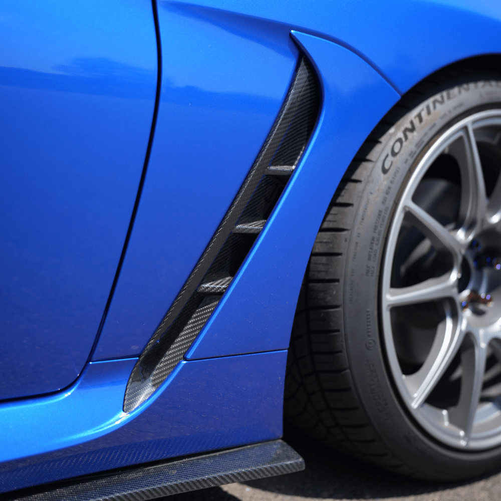 JDMuscle [[22-26 BRZ/GR86]] Carbon Fiber Fender Vent Garnish v1 - Graveyard Performance