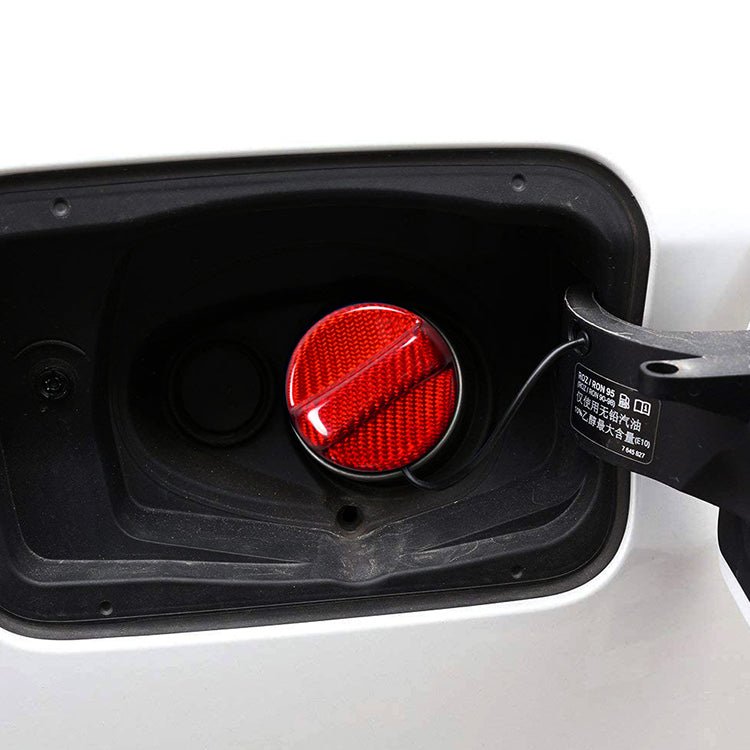 JDMuscle [22-26 WRX] / 22+BRZ / GR86 Tanso Pre-preg Carbon Fiber Fuel Cap Cover - Graveyard Performance