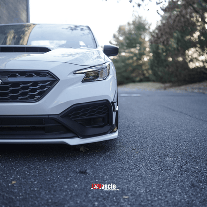 JDMuscle [22-26 WRX] Canards V1 - ABS / Paint Matched / Gloss Black - Graveyard Performance