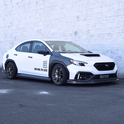 JDMuscle [22-26 WRX] Carbon Fiber CS Style Front Lip - Graveyard Performance