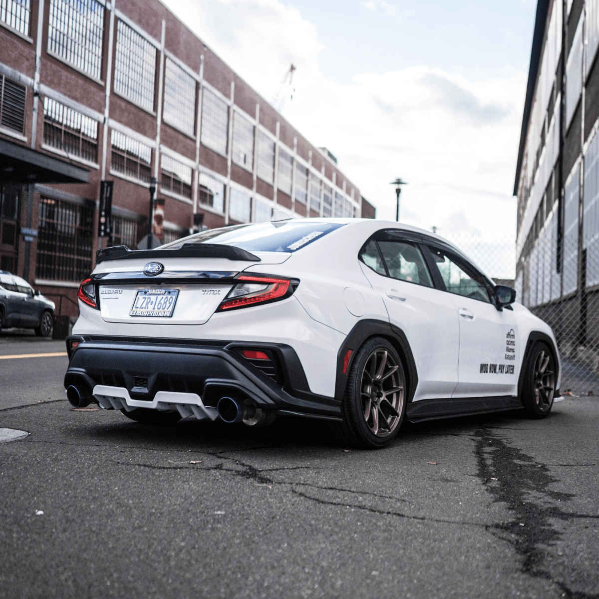 JDMuscle [22-26 WRX] Carbon Fiber Duck Bill OEM/STI Style - Graveyard Performance