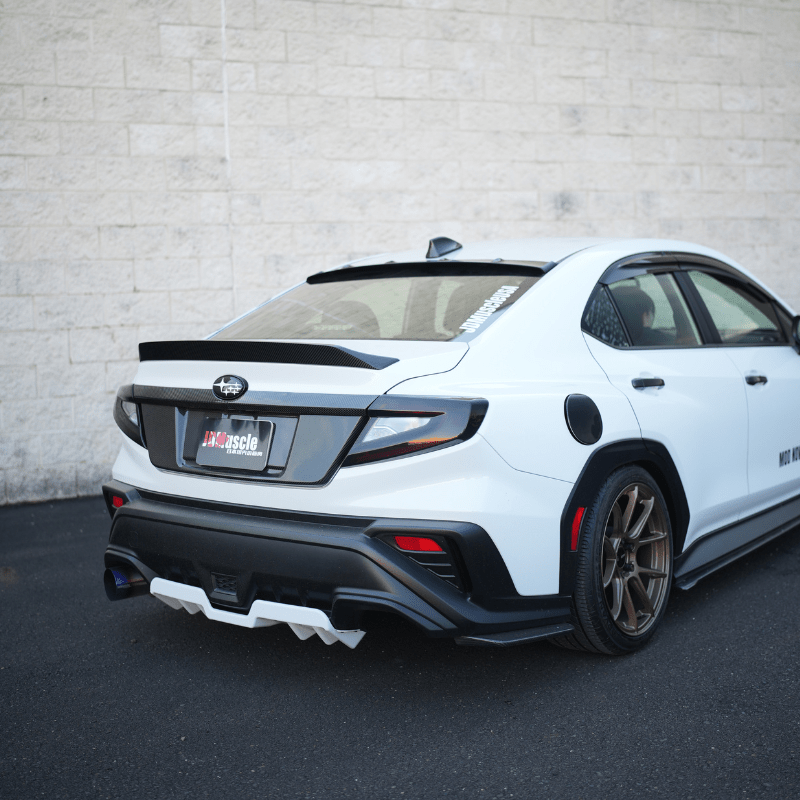 JDMuscle [22-26 WRX] Carbon Fiber Duck Bill V3 - Graveyard Performance