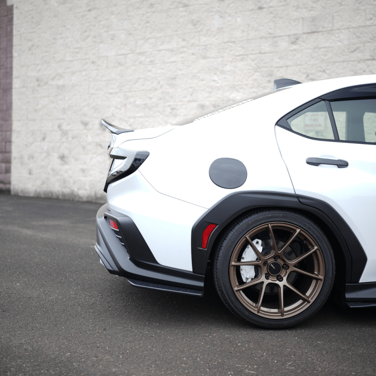 JDMuscle [22-26 WRX] Carbon Fiber Duck Bill V4 - Graveyard Performance