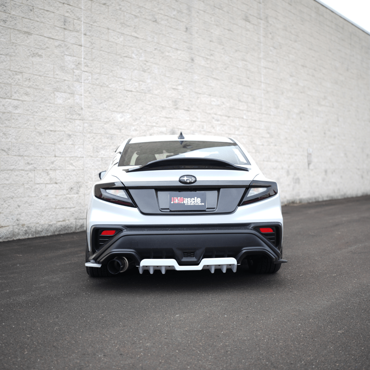 JDMuscle [22-26 WRX] Carbon Fiber Duck Bill V4 - Graveyard Performance