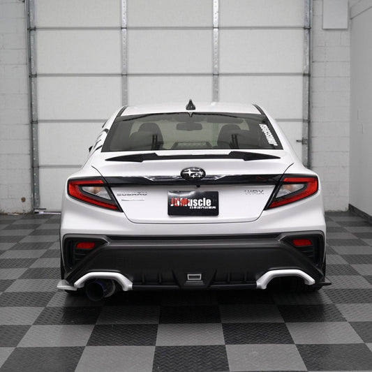 JDMuscle [22-26 WRX] Vacumm-Infused V6 Carbon Fiber Duck Bill Spoiler
