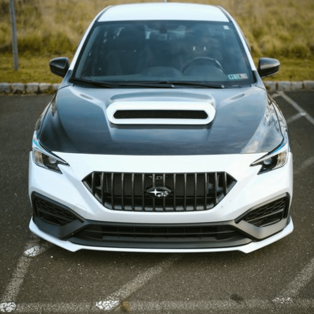 JDMuscle [22-26 WRX] Carbon Fiber Front Bumper Grille - Amuga Style - Graveyard Performance