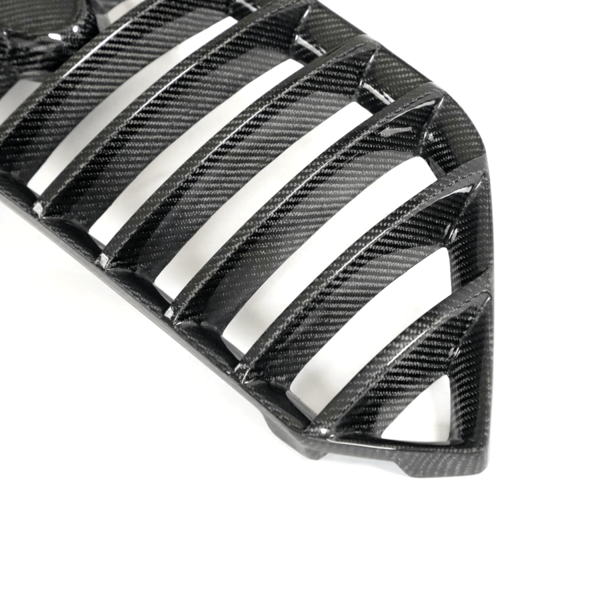JDMuscle [22-26 WRX] Carbon Fiber Front Bumper Grille - Amuga Style - Graveyard Performance