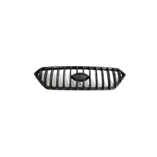 JDMuscle [22-26 WRX] Carbon Fiber Front Bumper Grille - Amuga Style - Graveyard Performance