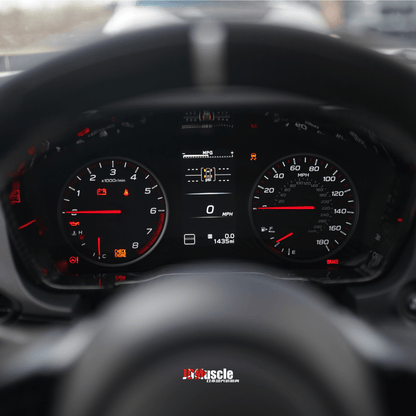 JDMuscle [22-26 WRX] Carbon Fiber Gauge Cluster Trim Replacement - Graveyard Performance