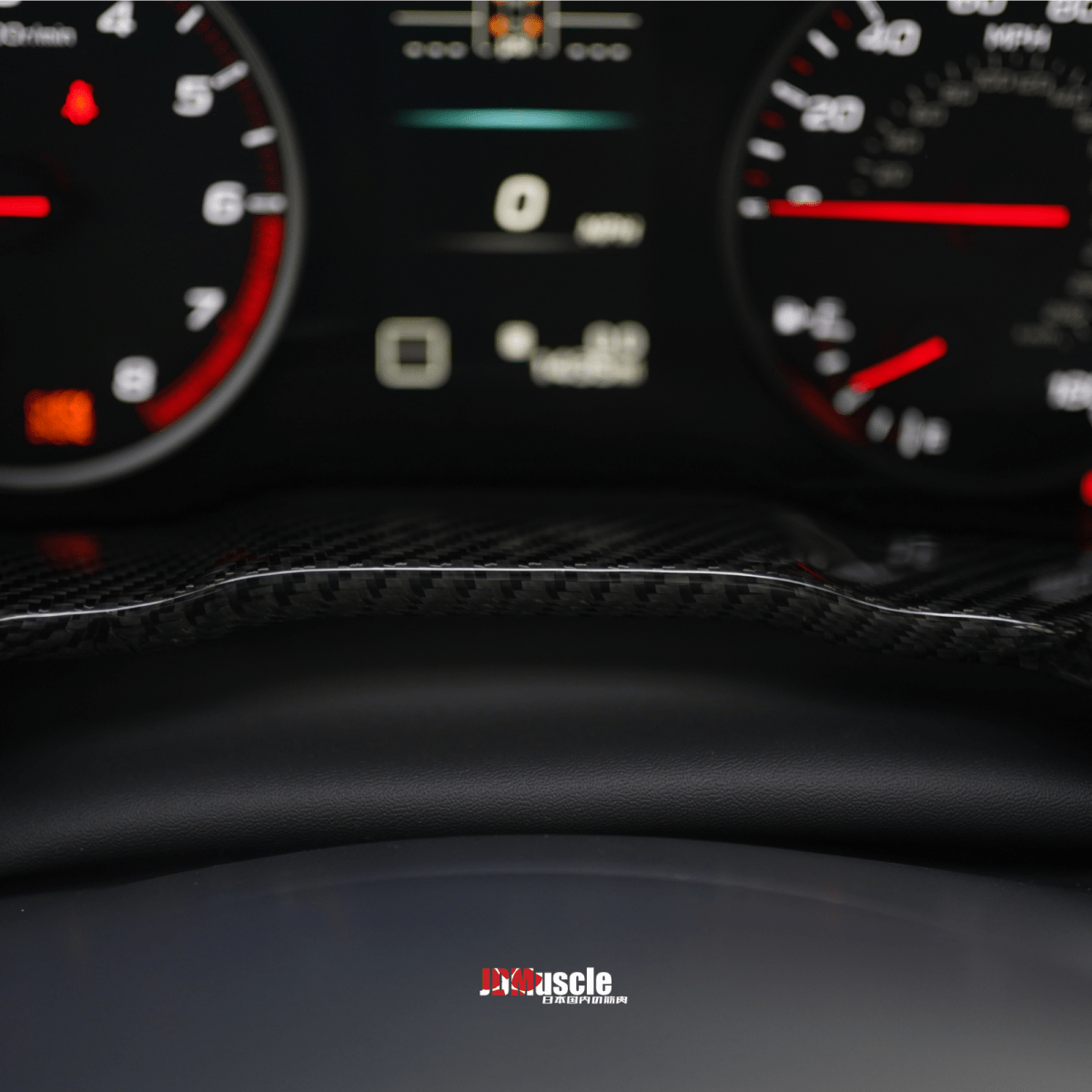 JDMuscle [22-26 WRX] Carbon Fiber Gauge Cluster Trim Replacement - Graveyard Performance