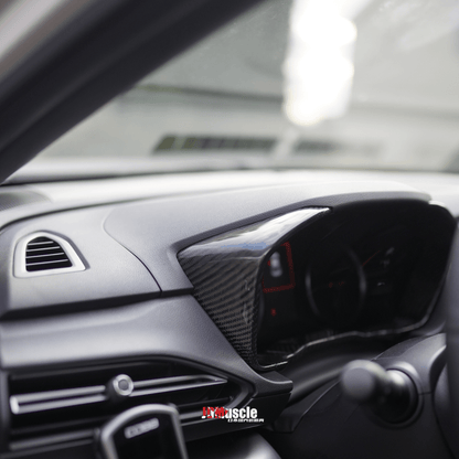 JDMuscle [22-26 WRX] Carbon Fiber Gauge Cluster Trim Replacement - Graveyard Performance