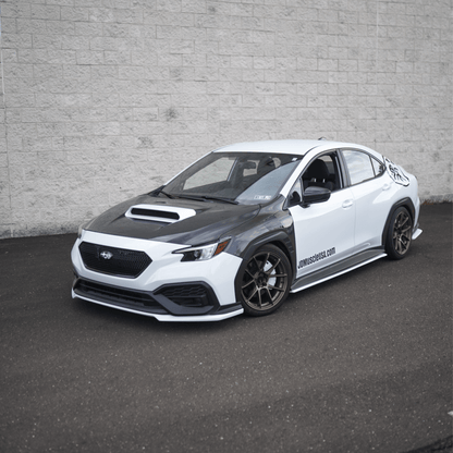 JDMuscle [22-26 WRX] Carbon Fiber Hood OEM Style 2 PC - Graveyard Performance
