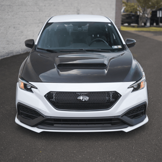 JDMuscle [22-26 WRX] Carbon Fiber Hood OEM Style 2 PC - Graveyard Performance