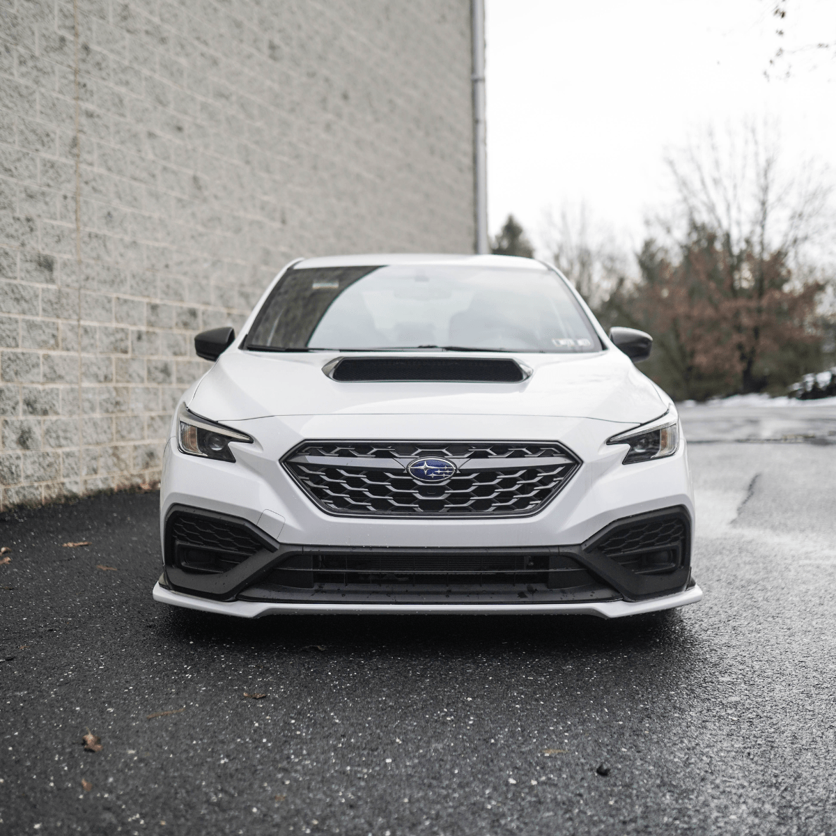 JDMuscle [22-26 WRX] Carbon Fiber Hood Scoop - OE+/ Bulge Style - Graveyard Performance