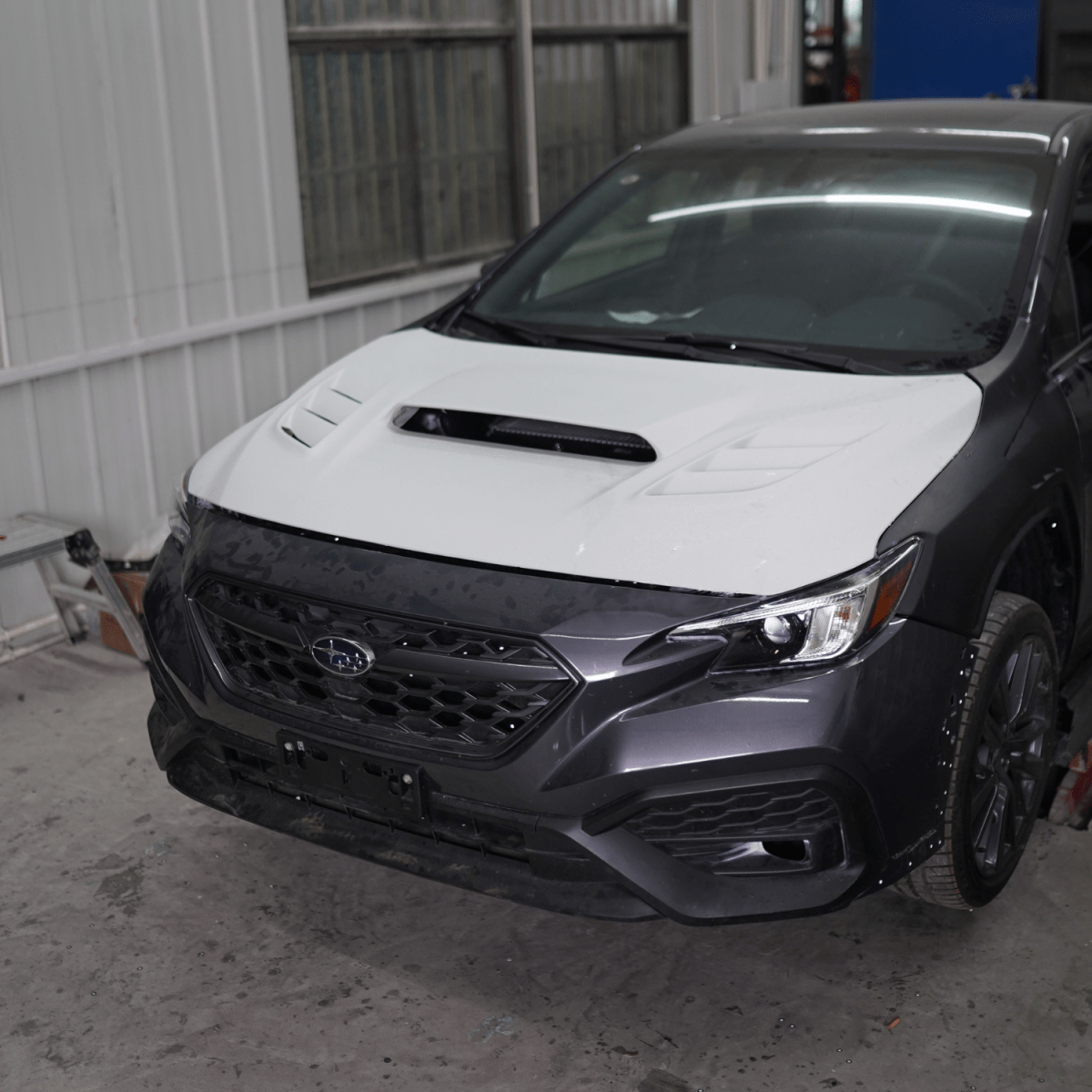 JDMuscle [22-26 WRX] Carbon Fiber Hood V1 - Graveyard Performance
